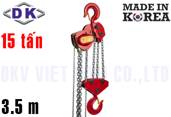 Pa lăng xích kéo tay DK DH-150