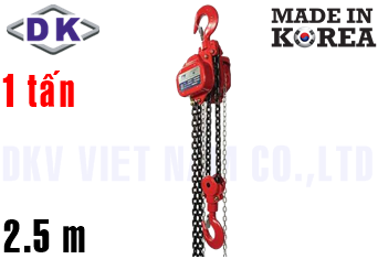 Pa lăng xích kéo tay DK DS-010