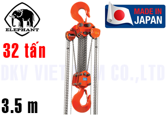 Pa lăng xích kéo tay Elephant H-32