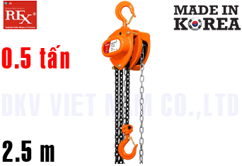 Pa lăng xích kéo tay Rex MC05