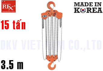 Pa lăng xích kéo tay Rex MC150