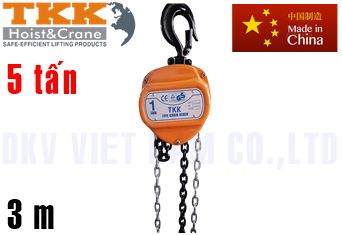 Pa lăng xích kéo tay TKK CK050