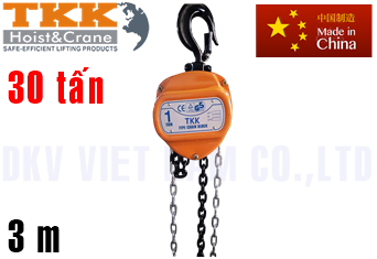Pa lăng xích kéo tay TKK CK300