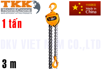 Pa lăng xích kéo tay TKK KII010