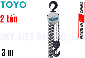 Pa lăng xích kéo tay Toyo KII-2