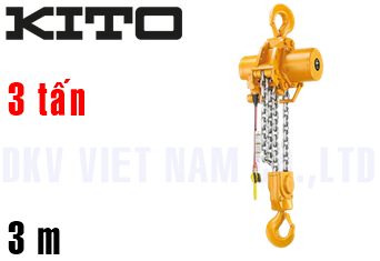 Pa lăng xích khí nén Kito TCHH30CS