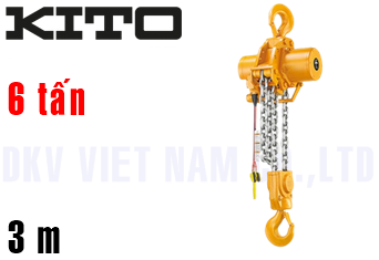 Pa lăng xích khí nén Kito TCHH60CD