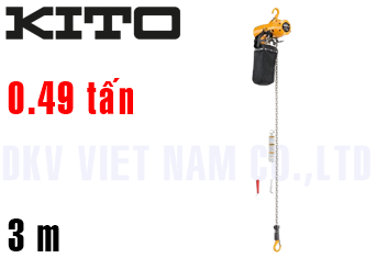 Pa lăng xích khí nén Kito TCRH04CS