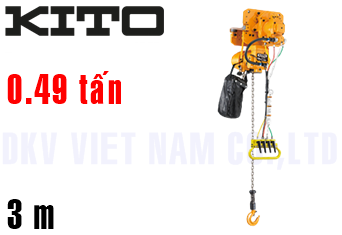 Pa lăng xích khí nén Kito TCRM04PS