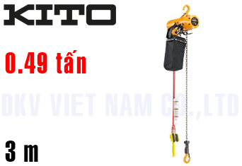 Pa lăng xích khí nén Kito TCSH04PS
