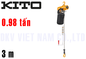 Pa lăng xích khí nén Kito TCSH09CD