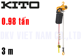 Pa lăng xích khí nén Kito TCSH09PD