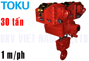 Pa lăng xích khí nén Toku TMH-30T-AT30S