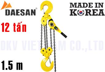 Pa lăng xích lắc tay Daesan NDM120
