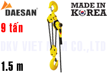 Pa lăng xích lắc tay Daesan NDM90