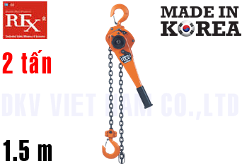 Pa lăng xích lắc tay Rex MG-20