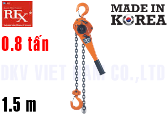 Pa lăng xích lắc tay Rex MV-08