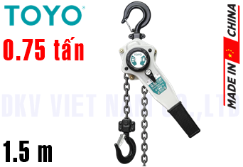 Pa lăng xích lắc tay Toyo A-0.75