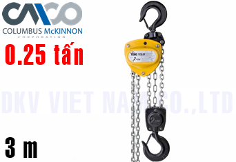 Pa lăng xích tay Yale VSIII 0,25/1
