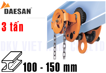 Rùa lăn treo pa lăng Daesan DG3