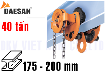 Rùa lăn treo pa lăng Daesan DG40