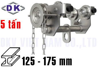 Rùa lăn treo pa lăng DK DGT-050-SS