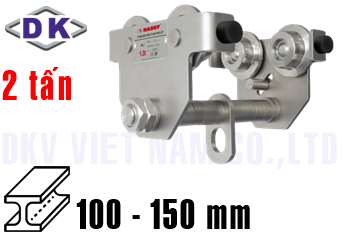 Rùa lăn treo pa lăng DK DPT-020-SS