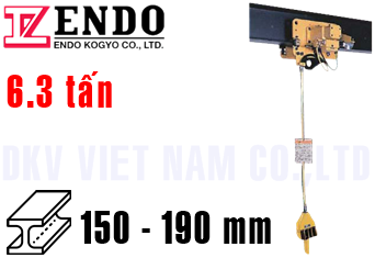 Rùa lăn khí nén treo pa lăng Endo MTH-6.3T