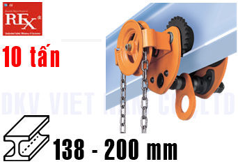 Rùa lăn treo pa lăng Rex MGT100