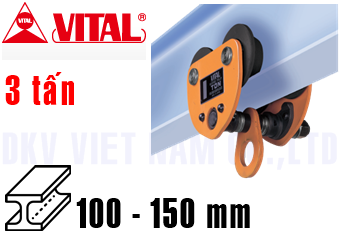 Rùa lăn treo pa lăng Vital APD-30