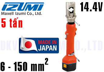 Súng pin ép cốt thủy lực Izumi ECO-50