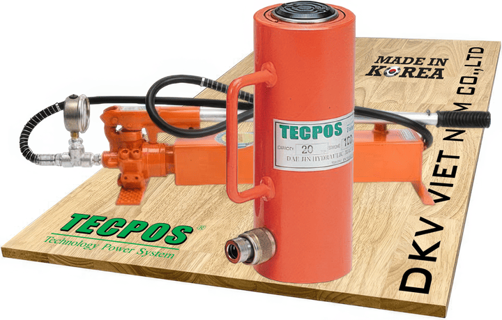 Bộ kích thủy lực Tecpos TS-10015, Tecpos hydraulic jack set TS-10015