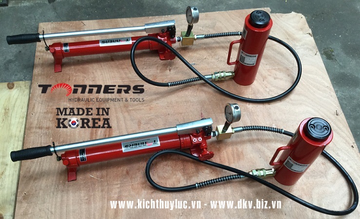 Bộ kích thủy lực Tonners DR-10200, Tonners hydraulic jack set DR-10200