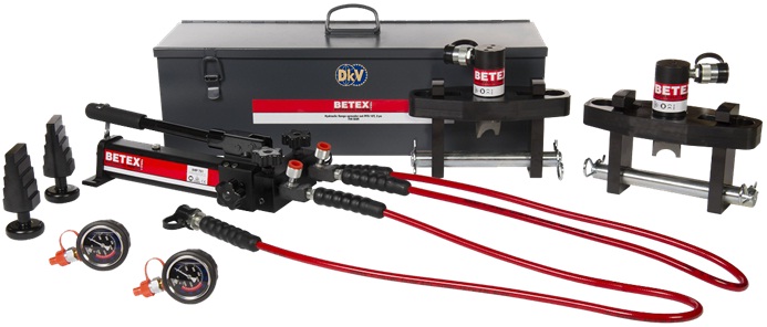 bo tach mat bich thuy luc Betex PFS 10T duo set, Betex hydraulic flange spreaders PFS 10T duo set