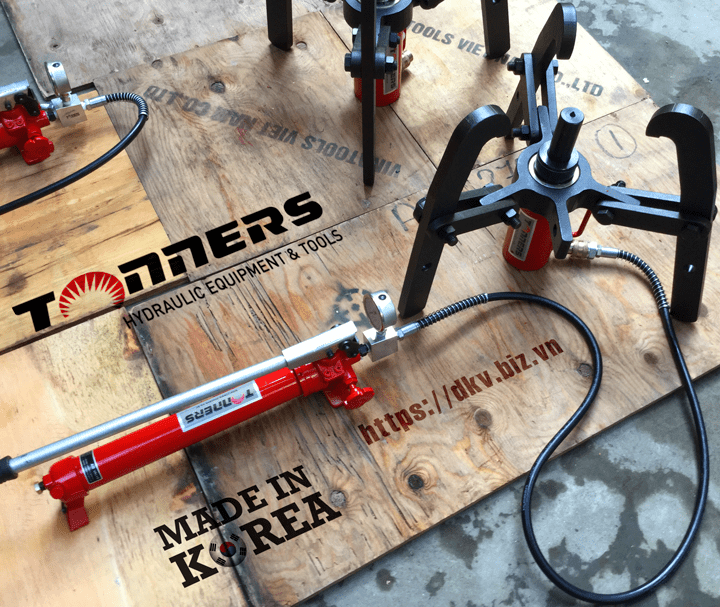 Cảo thủy lực Hàn Quốc Tonners DPUL-10, Tonners hydraulic puller DPUL-10