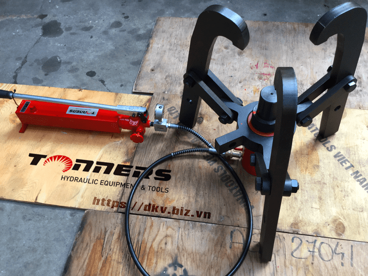 Cảo thủy lực Hàn Quốc Tonners DPUL-50, Tonners hydraulic puller DPUL-50