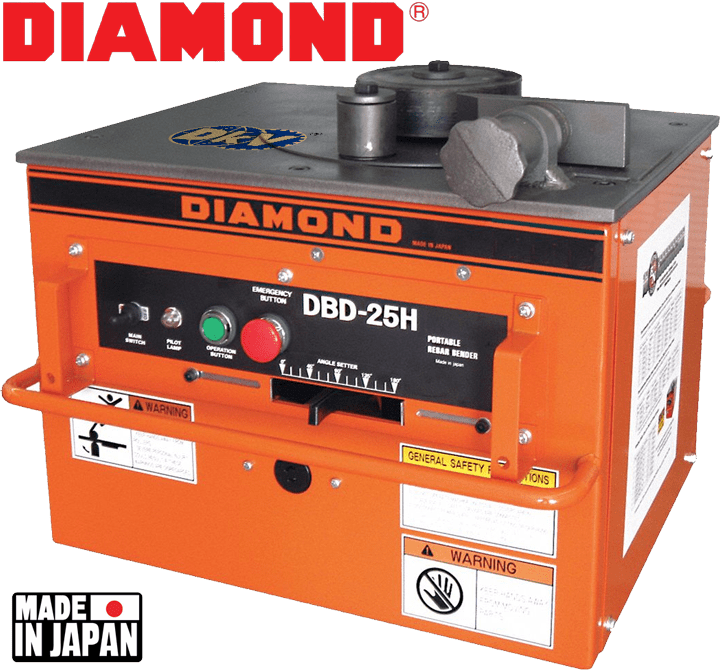 May uon Thep Thuy Luc Diamond DBD-25H, Diamond Hydraulic Rebar Benders DBD-25H