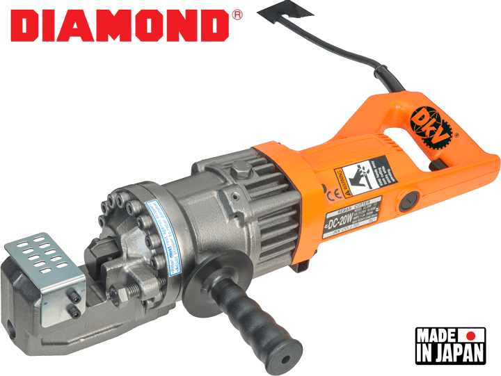MÁY CẮT THÉP THỦY LỰC DIAMOND DC-20W, DIAMOND CORDLESS HYDRAULIC REBAR CUTTER DC-20W