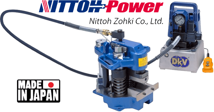 may cat & uon thep thuy luc nittoh power FM-30 , nittoh power forming & cutting steel FM-30