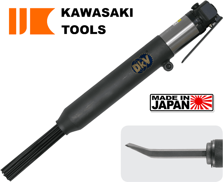 Súng gõ rỉ khí nén Kawasaki KPT-F6, Kawasaki air flux chipper KPT-F6