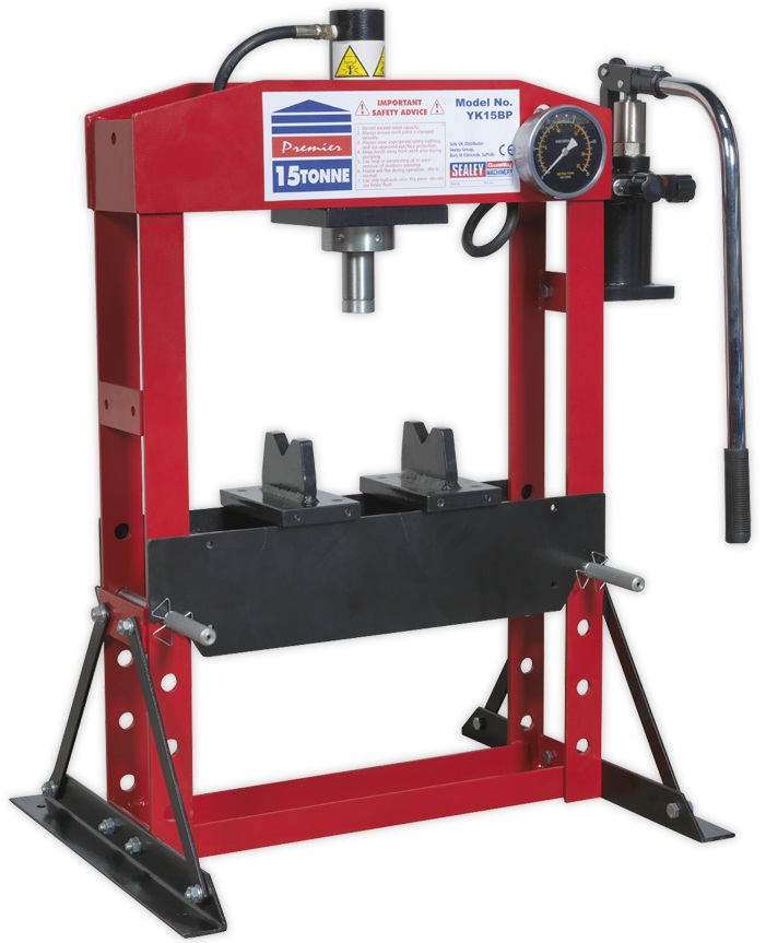 may ep thuy luc Sealey YK15BP, Sealey hydraulic presses YK15BP