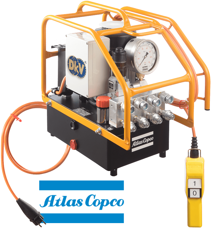 Bơm cờ lê thủy lực Atlas Copco Panther 55, Atlas Copco electric hydraulic torque wrench pump Panther 55