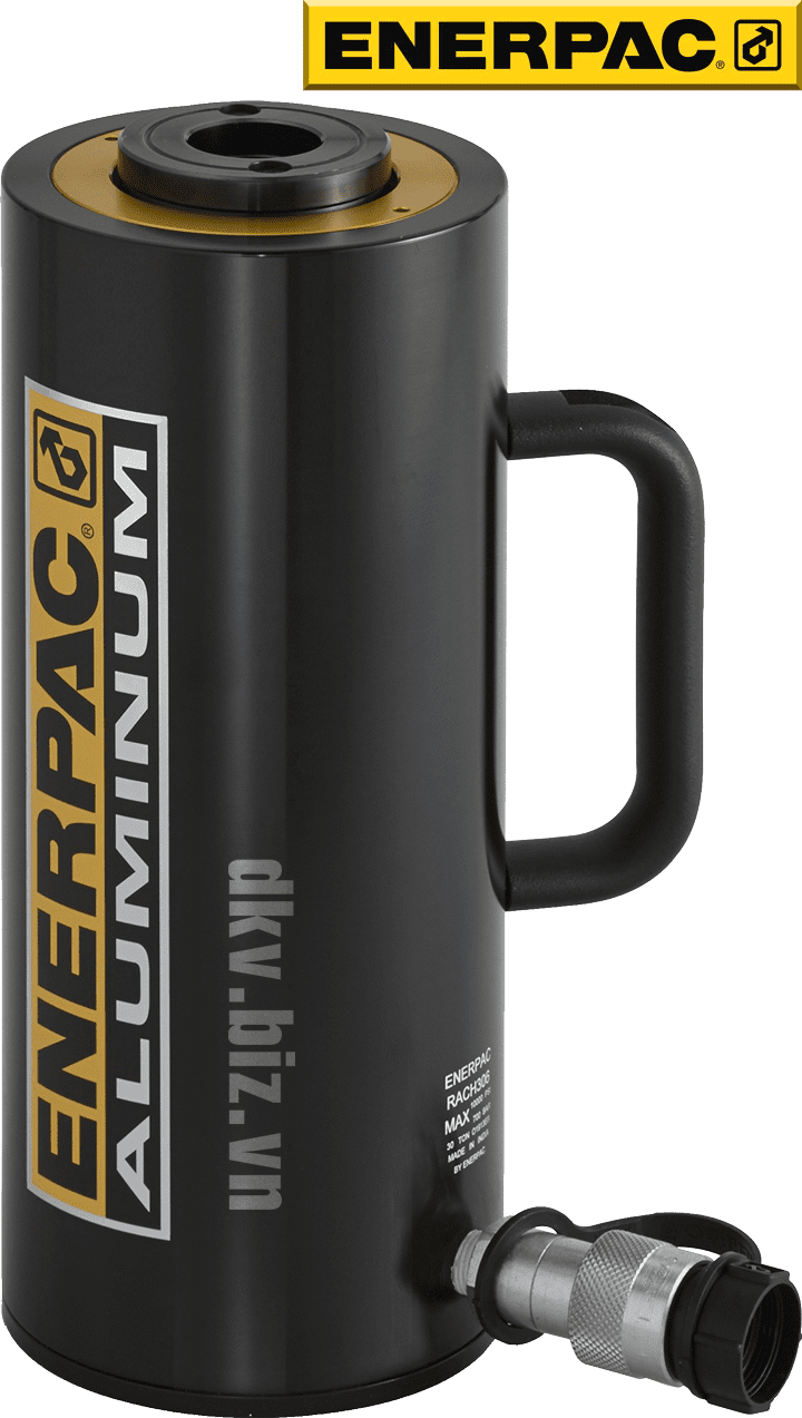 Kích thủy lực vỏ nhôm rỗng tâm Enerpac RACH-202, Enerpac aluminum single acting hollow hydraulic jack RACH-202