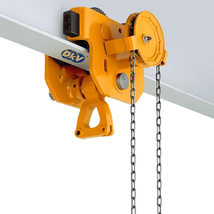 Rùa lăn treo pa lăng Kito TFG015, Kito plain trolley for chain hoist TFG015