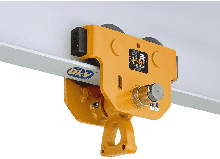Rùa lăn treo pa lăng Kito TFP050, Kito plain trolley for chain hoist TFP050