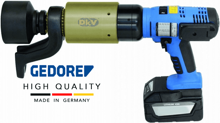 sung pin siet bulong Gedore LDA-22, Gedore cordless torque wrench LDA-22