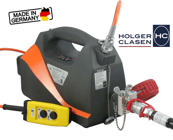 Bơm thủy lực Holger Clasen AP 200-GIS, bơm pin thủy lực Holger Clasen AP 200-GIS, Holger Clasen battery hydraulic pump AP 200-GIS