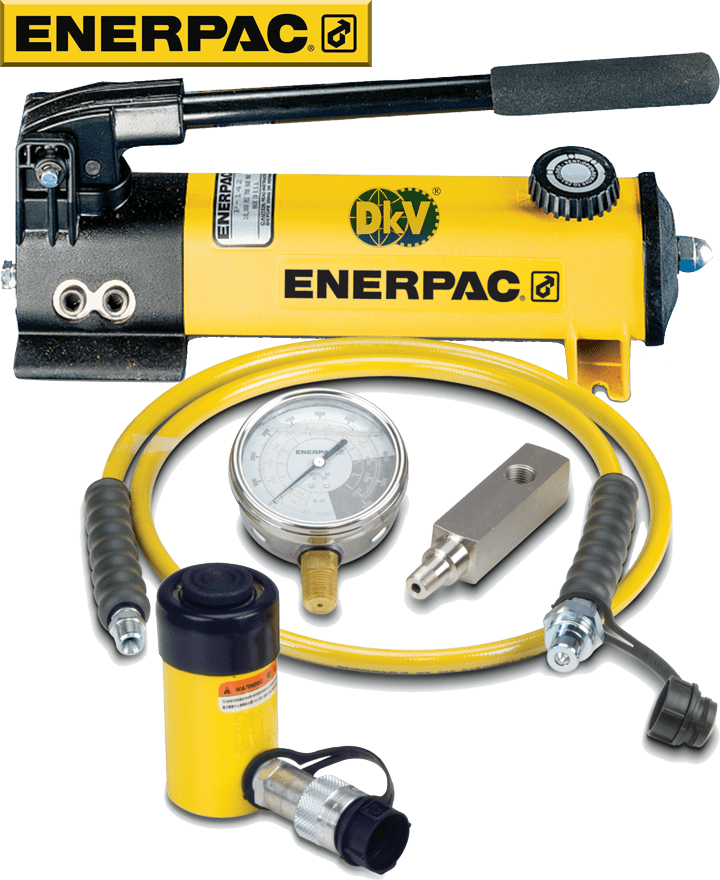 bo kich thuy luc enerpac scr55h, enerpac hydraulic cylinder and hand pump set scr55h