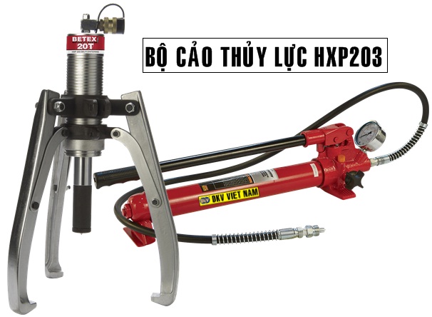 bo cao thuy luc Betex HXP203, Betex hydraulic puller HXP203 sets, HXP203, Betex