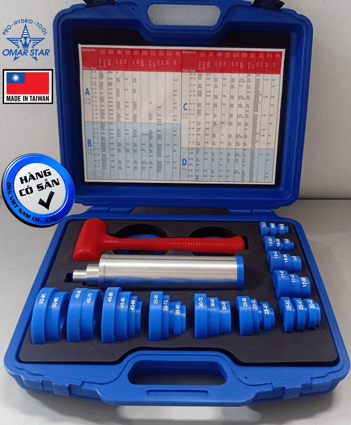 bo dong vong bi bac dan omarstar ft33, omarstar impact fitting tool kit ft33